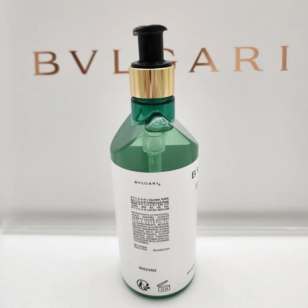Bvlgari Liquid Hand Soap au the vert Green Tea New